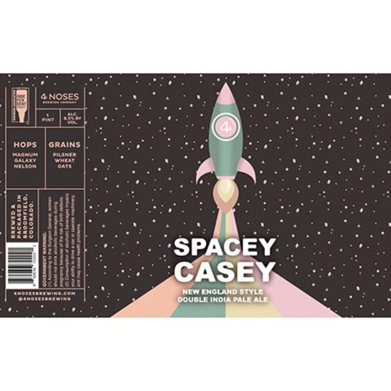 4 Noses Spacey Casey NEDIPA 16OZ SINGLE CAN