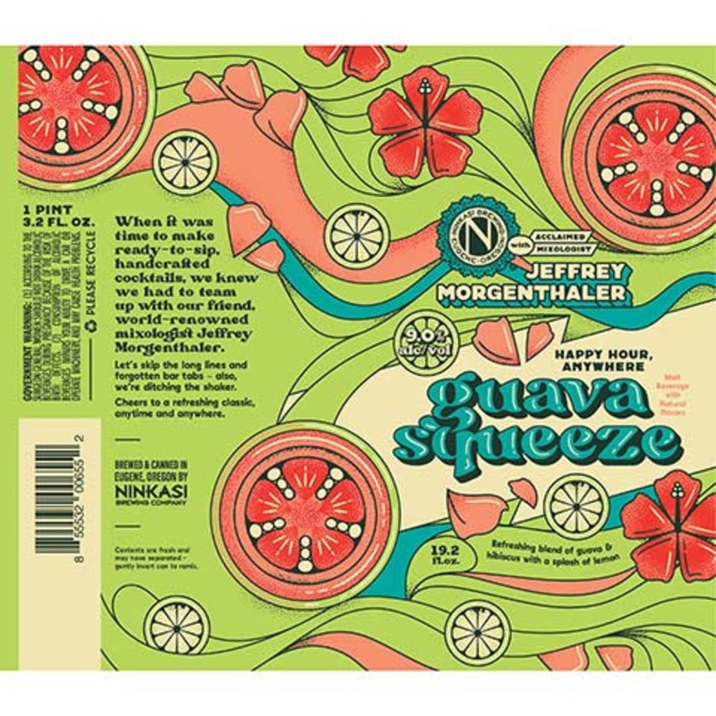 Ninkasi Guava Squeeze 19.2OZ SINGLE CAN
