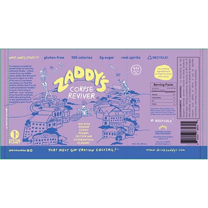 Zaddy’s Corpse Reviver 12OZ SINGLE CAN