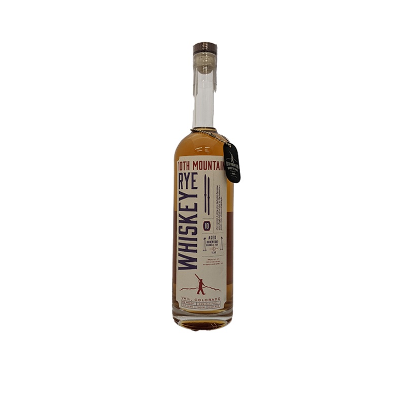 10th Mountain Rye Whiskey 750ML