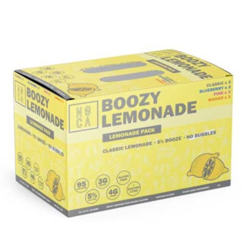 No Ca Boozy Lemonade 12pk