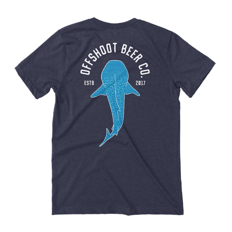 Offshoot Whaleshark Tee (Navy) Large