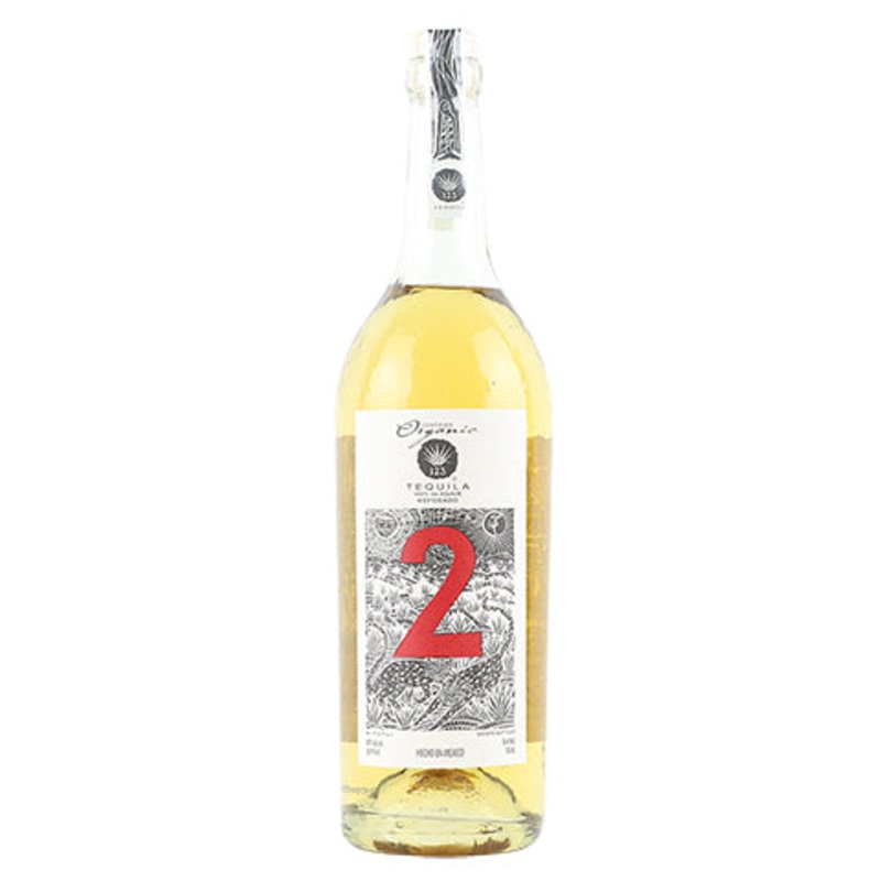 123 Organic Tequila Reposado (Dos) 750ML BTL