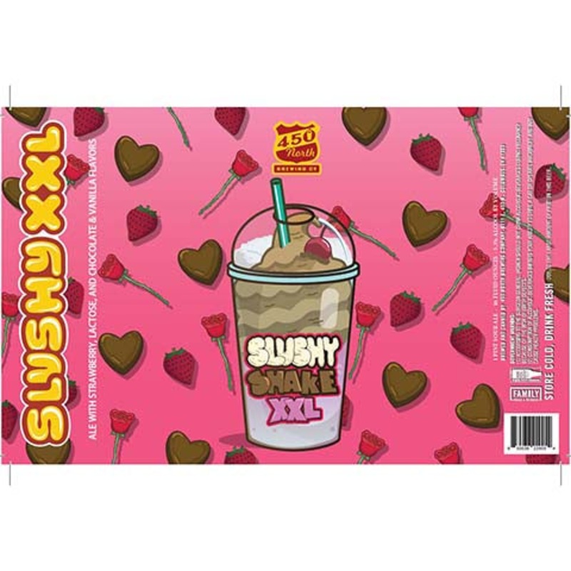 450 North Slushy Shake XXL Slushy XXL Sour Ale 16OZ SINGLE CAN