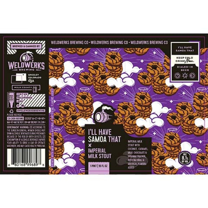 Weldwerks I’ll Have Samoa That Imperial Milk Stout 16OZ SINGLE CAN