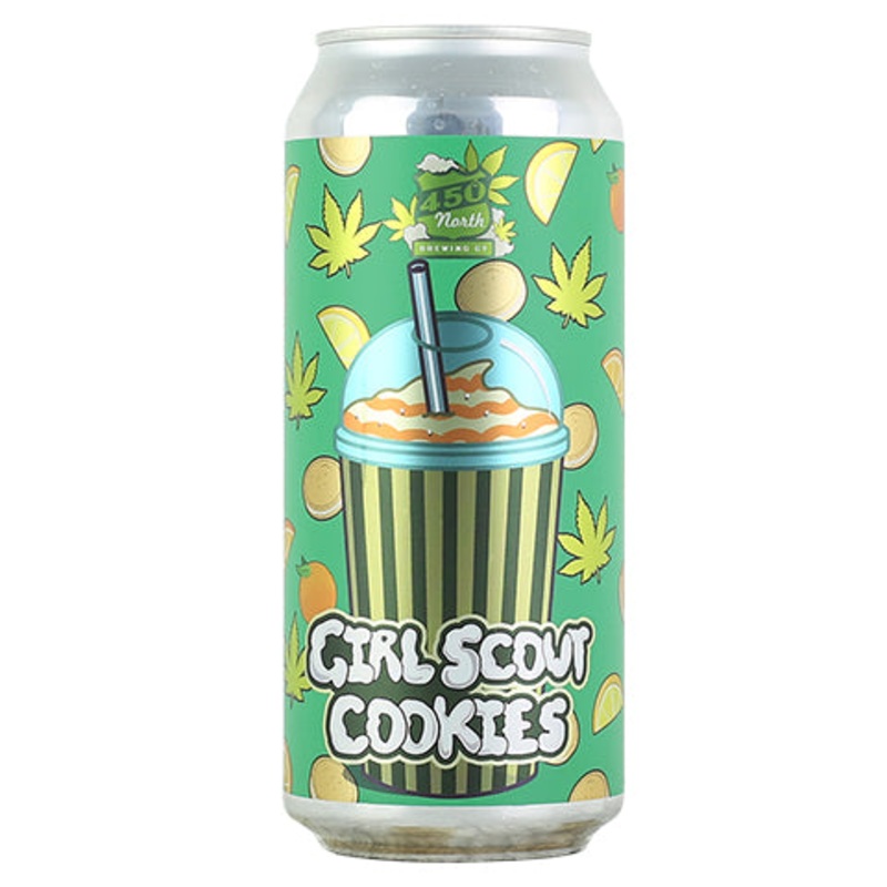 450 North Girl Scout Cookies Slushy XL Smoothie-Style Sour 16OZ SINGLE CAN