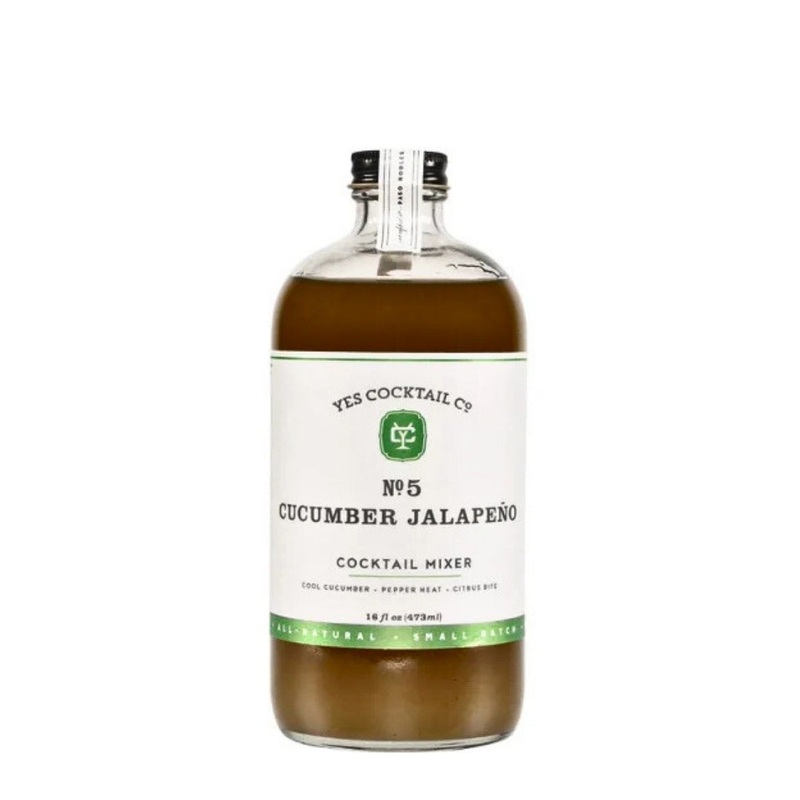 Yes Cocktail Co Cucumber Jalapeno No5 Mixer 473mL
