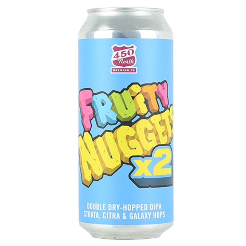 450 North Fruity Nuggets DIPA 16OZ SINGLE CAN