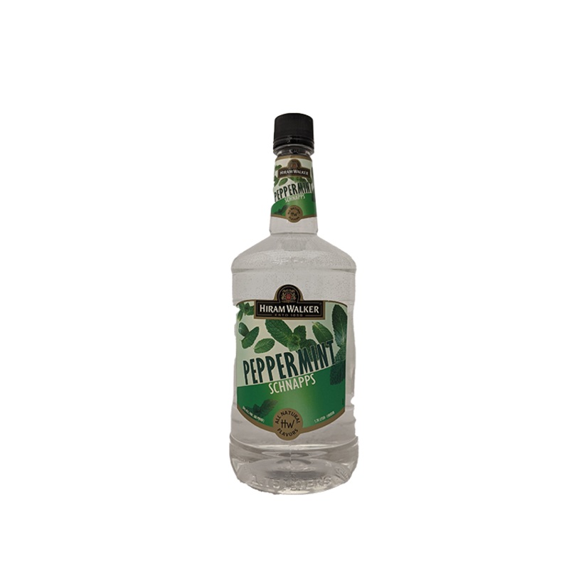 Hiram Walker 60 Proof Peppermint Schnapps 1.75L
