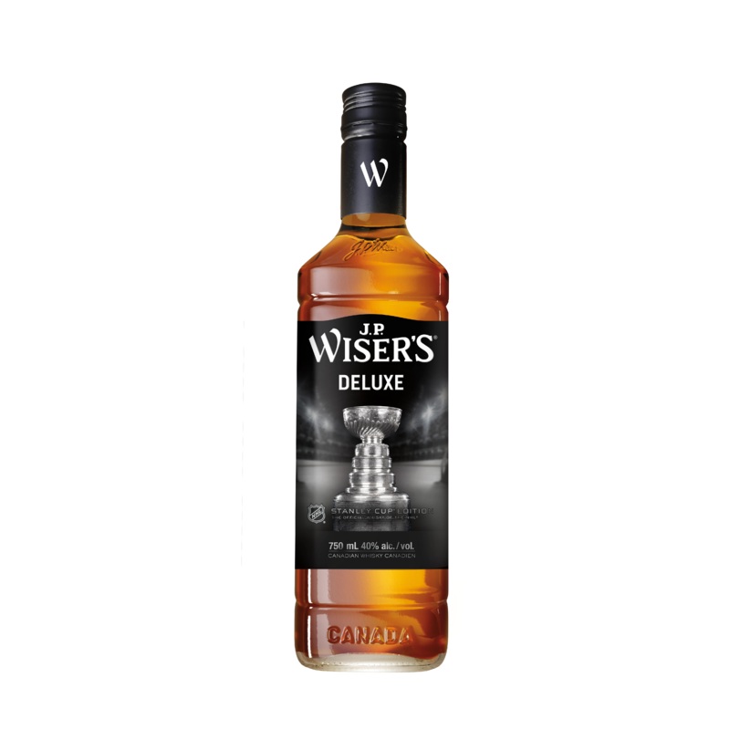 WISERS DELUXE NHL EDITION CANADIAN WHISKY 750ML @ MacTaggart Ridge [1056568] 750 ml