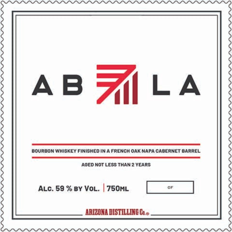 Arizona Distilling AB/LA Bourbon Whiskey 750ML BTL