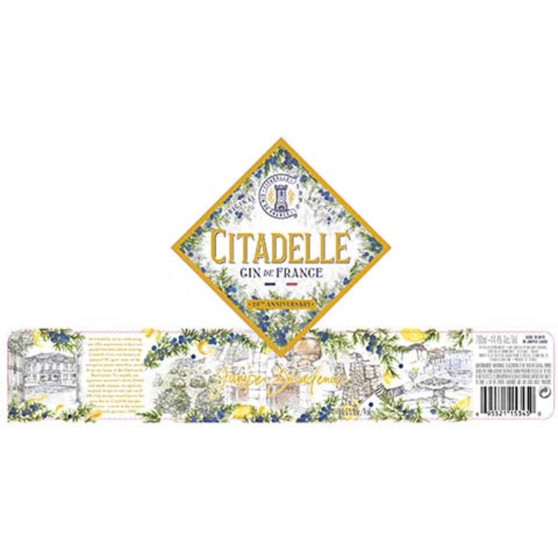 Citadelle Juniper Decadence Dry Gin 700ML BTL