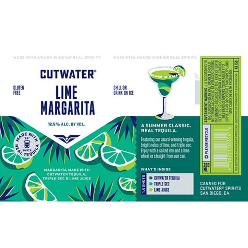 Cutwater Lime Margarita 200ML CAN