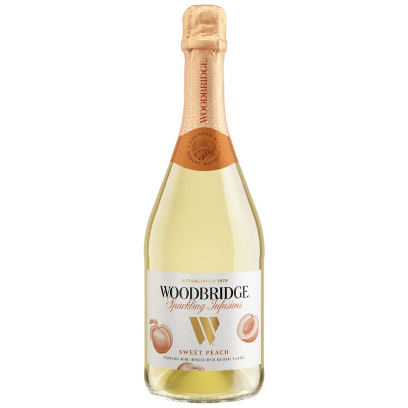 WOODBRIDGE SPARKLING WINE INFUSIONS SWEET PEACH 750ML 750ML