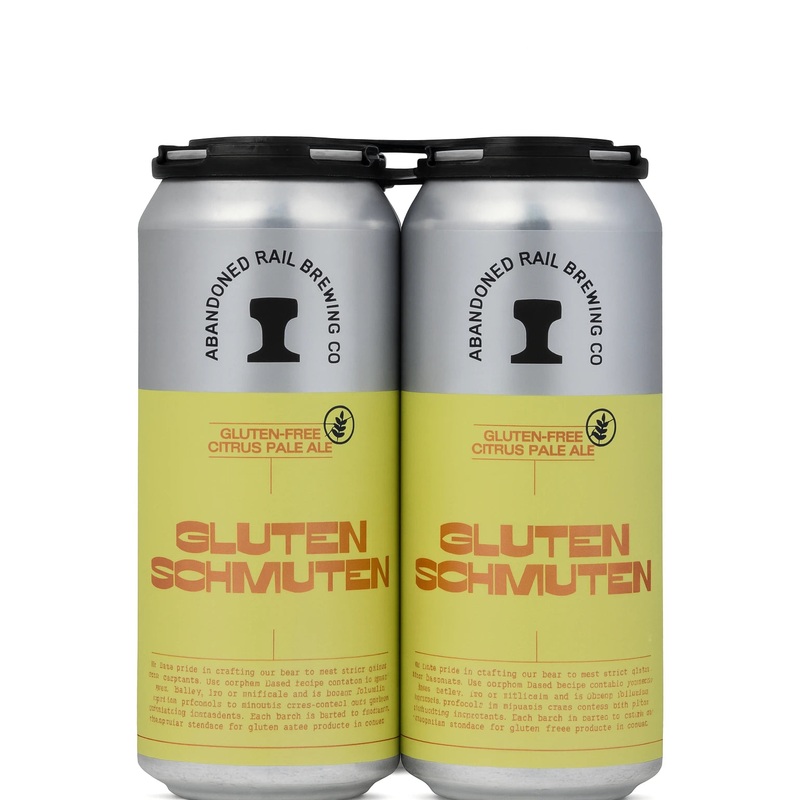 ABANDONED RAIL GLUTEN SCHMUTEN PALE ALE 473ML 4PK CAN @ Kelowna [1058945] 1892 ml