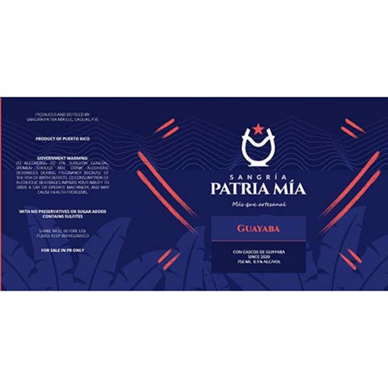 Sangria Patria Mia Guayaba 750ML BTL