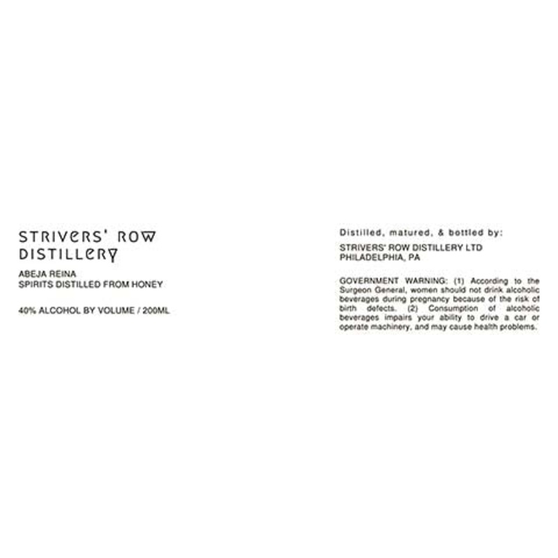Striver’s Row Abeja Reina 200ML BTL
