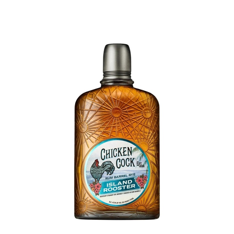 Chicken Cock Island Rooster Rum Barrel Rye 750mL