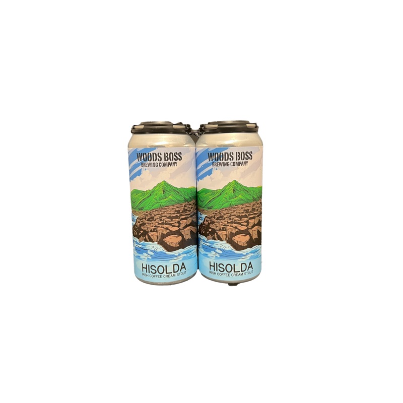 Woods Boss Hisolda Irish Coffee Cream Stout 4 Pack Cans