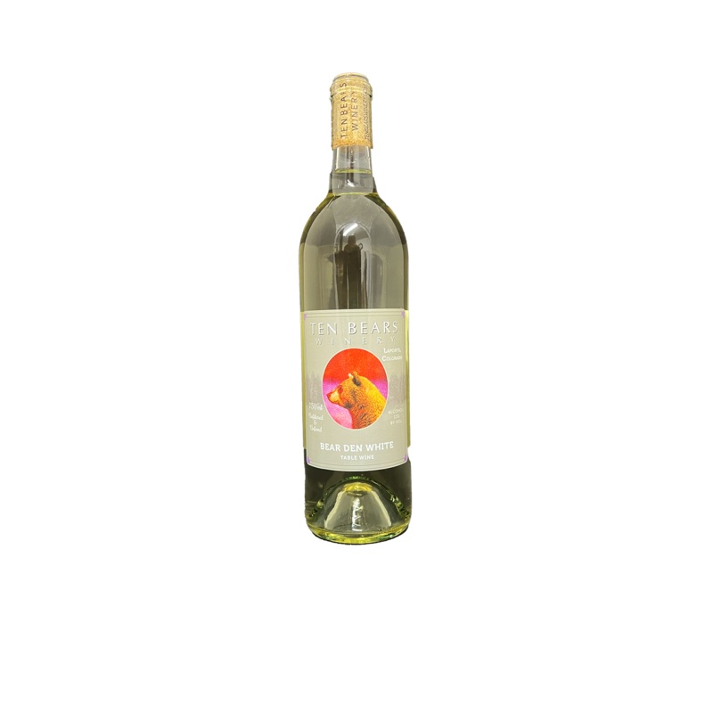 Ten Bears Bear Den White 750ML