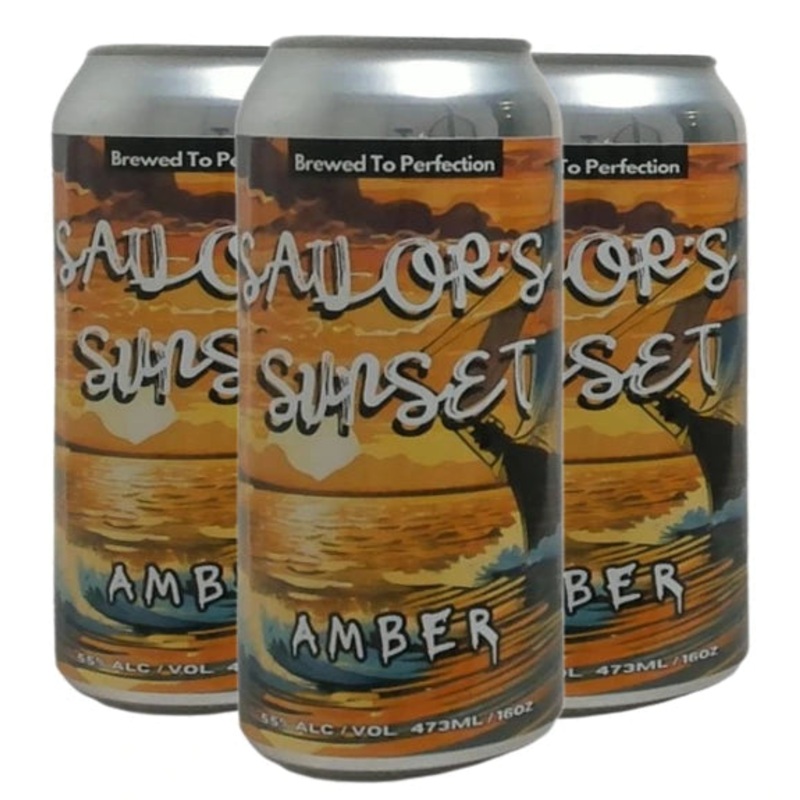 2ND WIND SAILORS SUNSET AMBER ALE 473ML 4PK CAN @ Windermere [1053372] 1892 ml