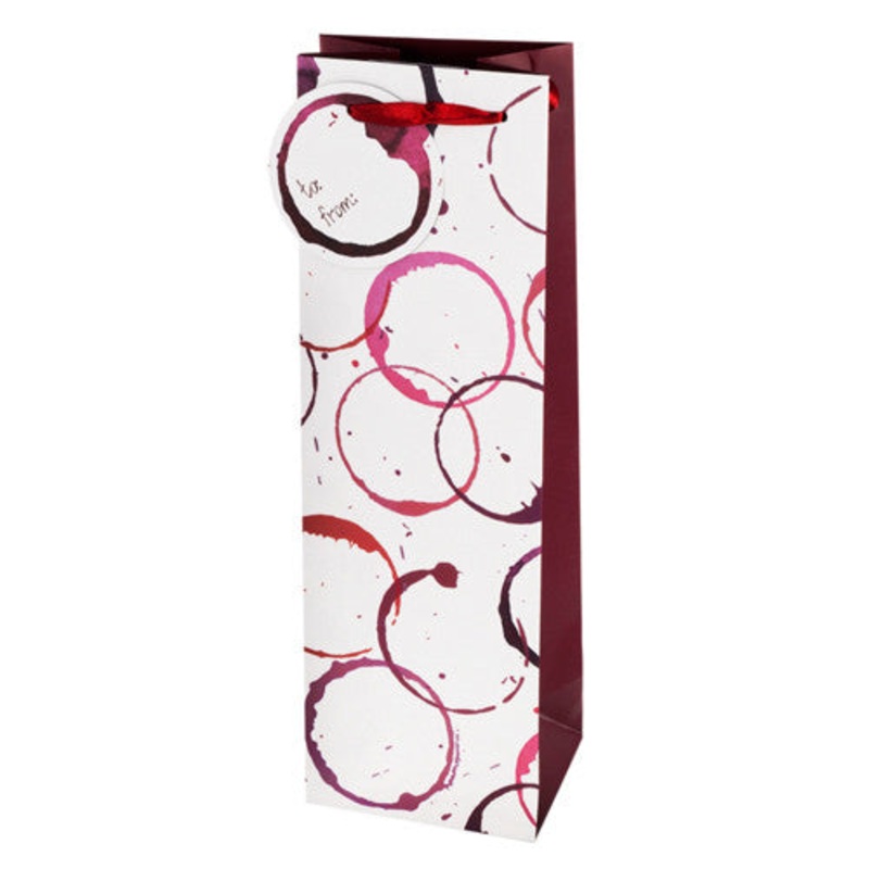 Wine Stain Wine Gift Bag