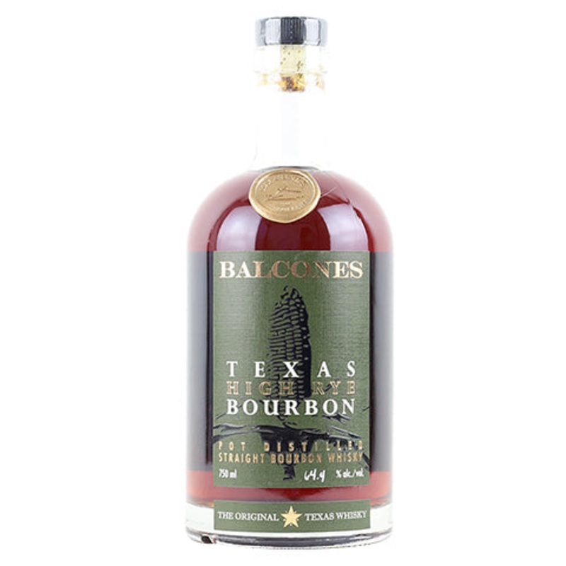 Balcones Texas High Rye Bourbon Whisky 750ML BTL
