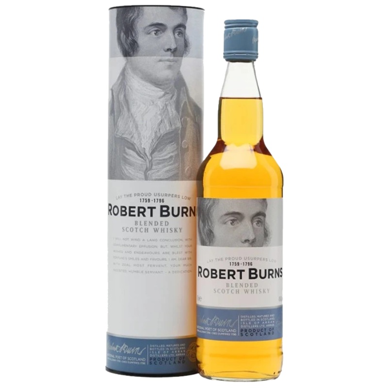 ARRAN ROBERT BURNS BLENDED SCOTCH WHISKY 700ML @ Airdrie [1012628] 700 ml