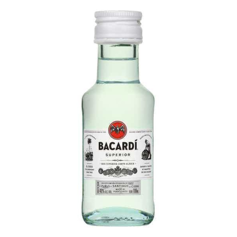 100ml Rum Bacardi Superior