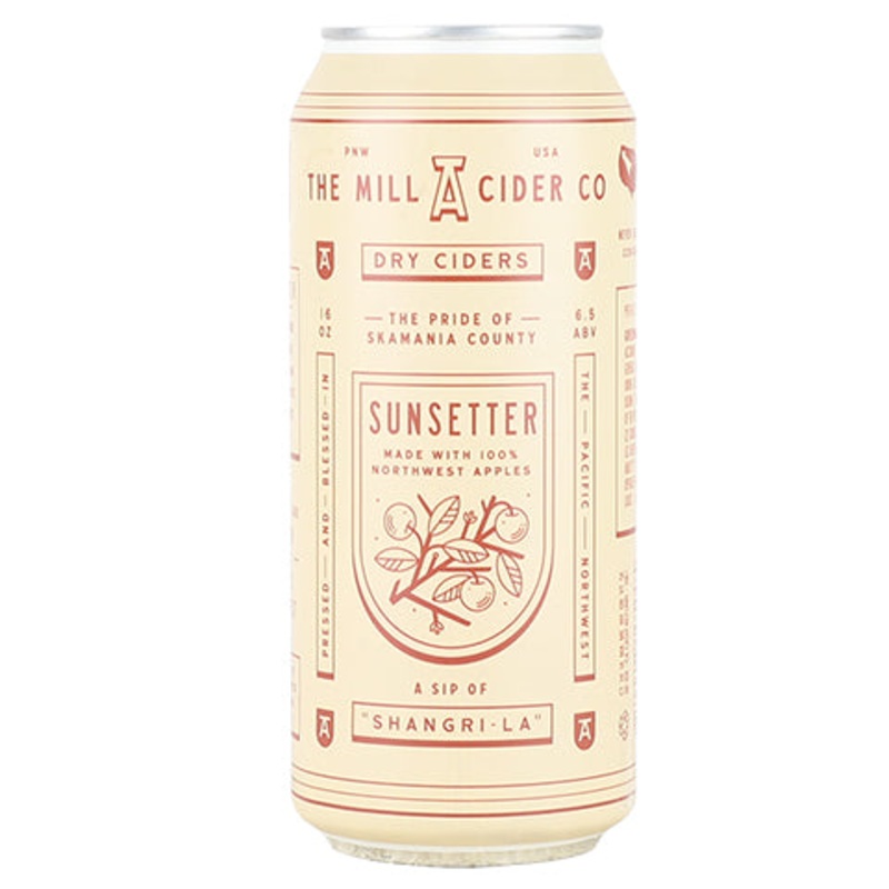 Mill A Sunsetter Cider 16OZ SINGLE CAN