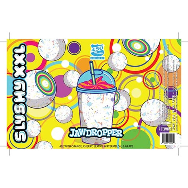 450 North Slushy XXL Jawdropper Sour 16OZ SINGLE CAN