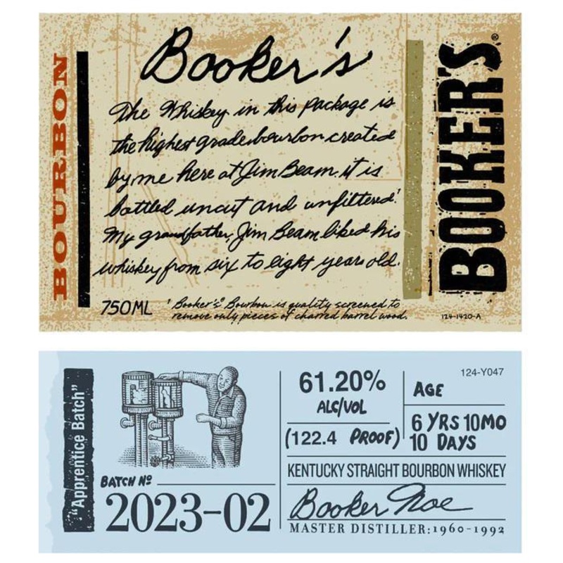 Bourbon Booker’s Apprentice Batch 2023-02