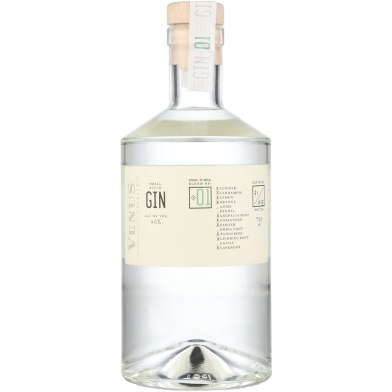 VENUS SPIRITS SMALL BATCH GIN BLEND #1 92 750ML 750ML