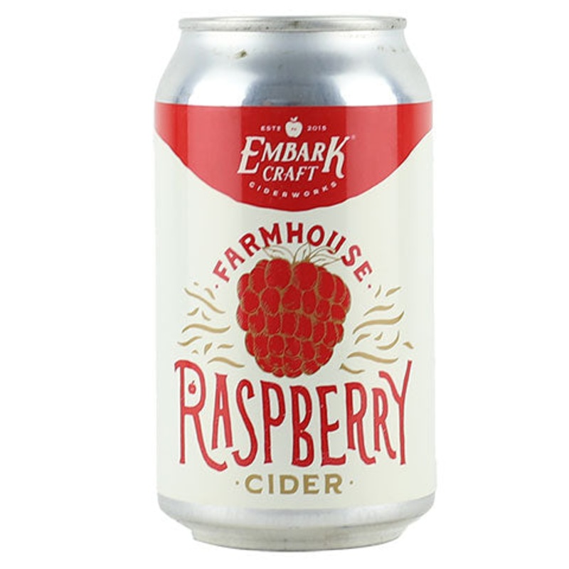 Embark Craft Farmhouse Raspberry Cider 12OZ SINGLE CAN