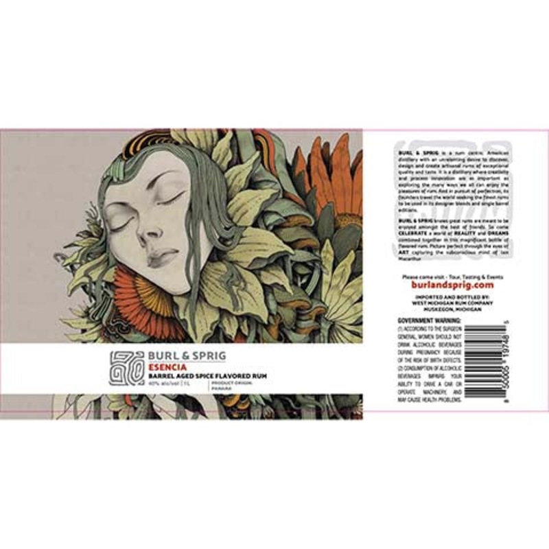 Burl & Sprig Esencia Rum 1L BTL