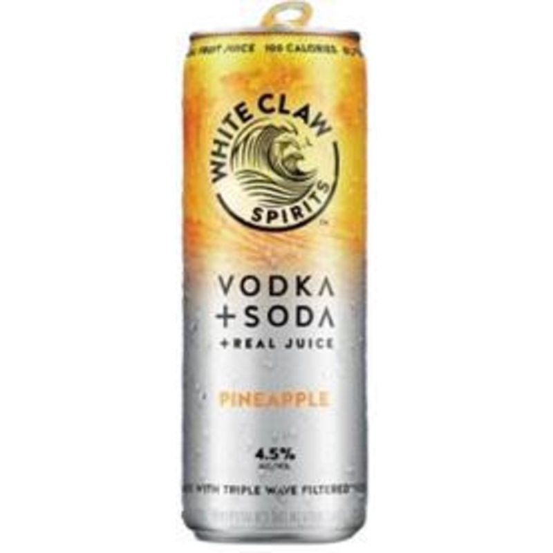 Cocktail White Claw 4pk Vodka+Soda+Pineapple