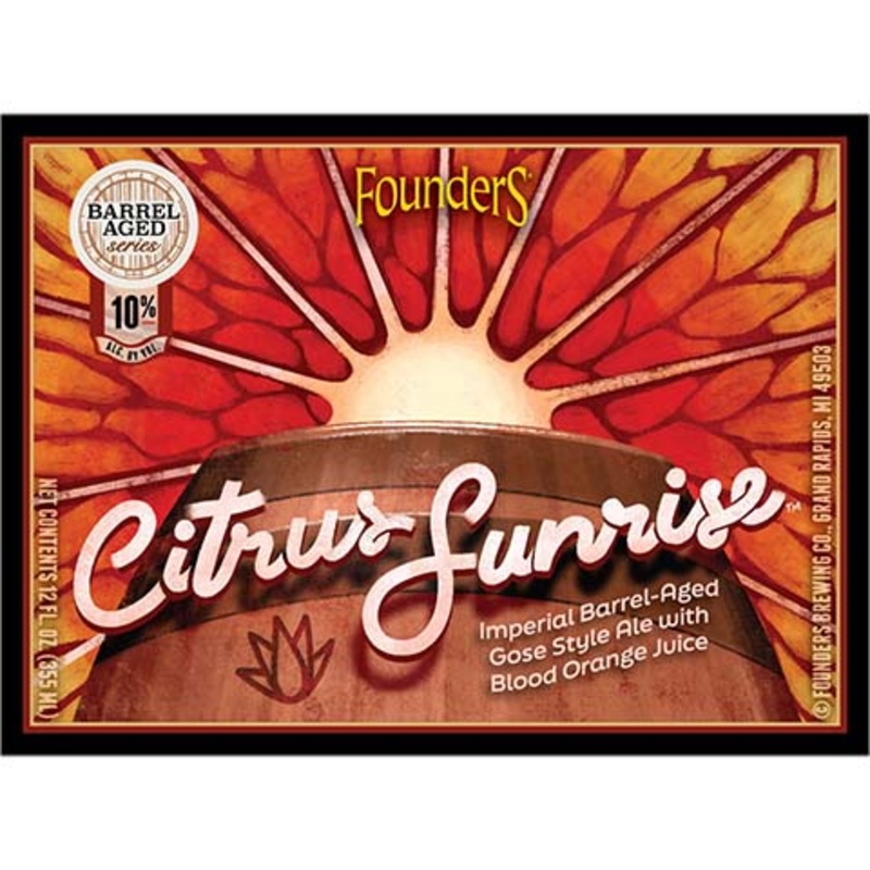 Founders Citrus Sunrise Sour 12OZ BTL