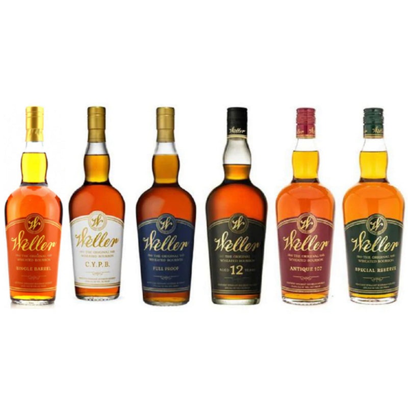 W.L Weller 6 bottle collection