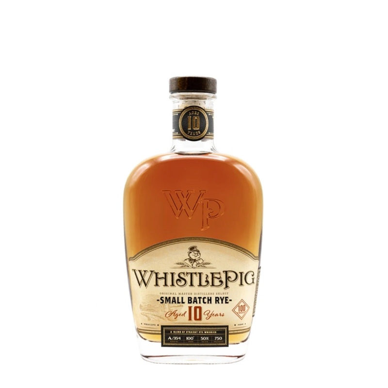 WhistlePig 10Yr Small Batch Rye Whiskey 750mL