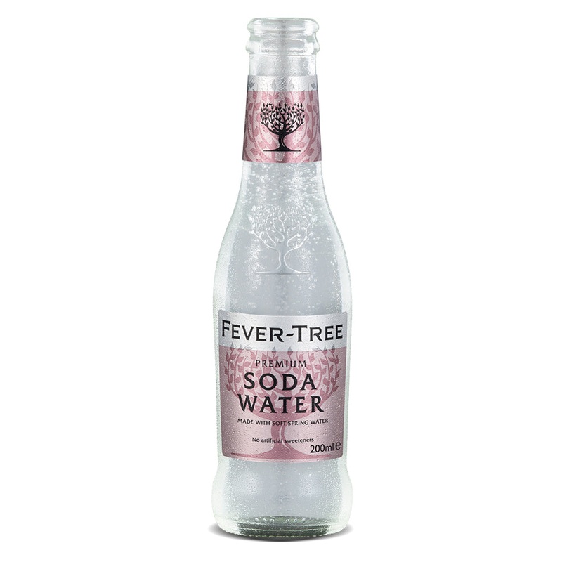 Fever Tree Premium Club Soda 4 x 6oz Bottles