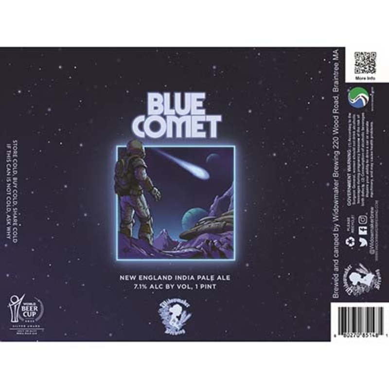 Widowmaker Blue Comet NEIPA 16OZ SINGLE CAN