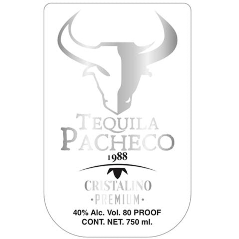 Tequila Pacheco Cristalino 750ML BTL