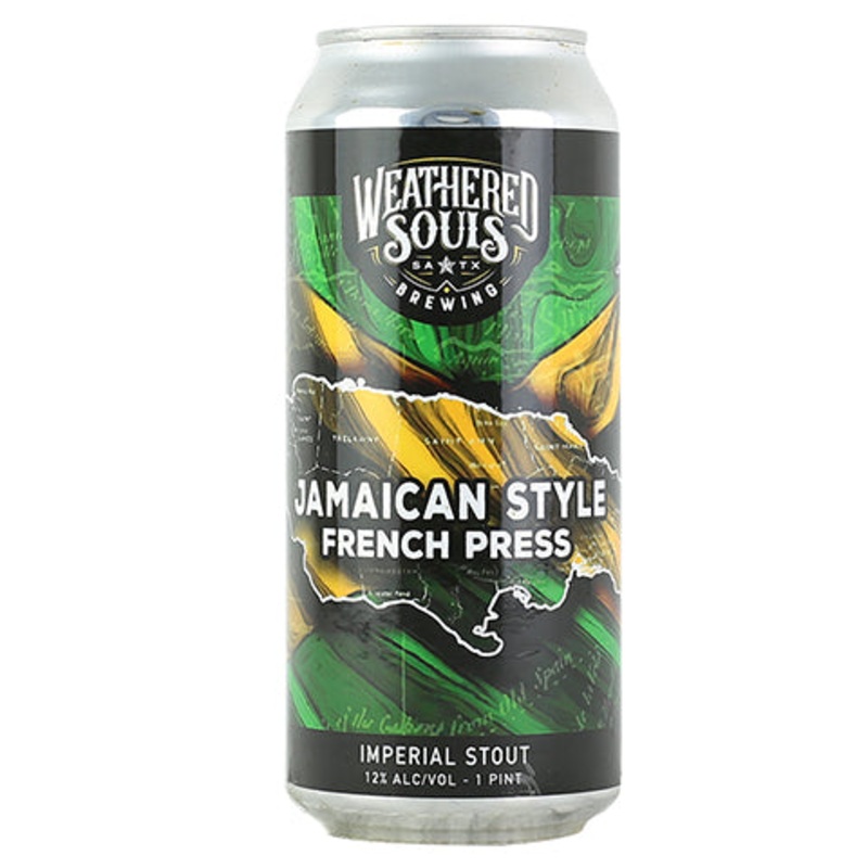 Weathered Souls Jamaican French Press Stout 16OZ SINGLE CAN