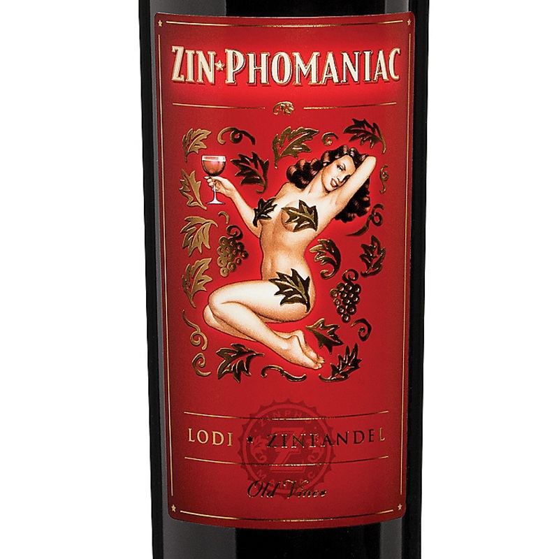 ZINPHOMANIAC ZINFANDEL OLD VINES LODI 2021 750ML 750ML