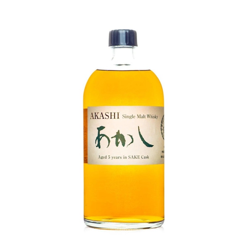 Akashi 5yr Sake Cask Single Malt Whisky 750mL