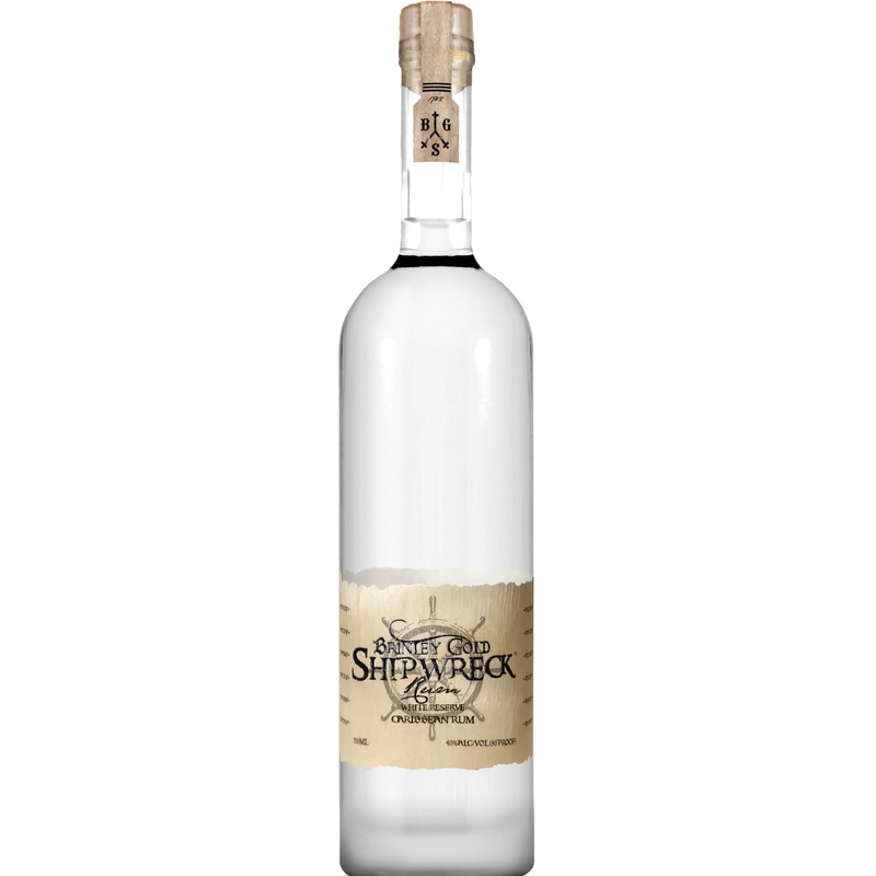 Brinley Shipwreck Rum White Reserva 750ML 750ml Bottle