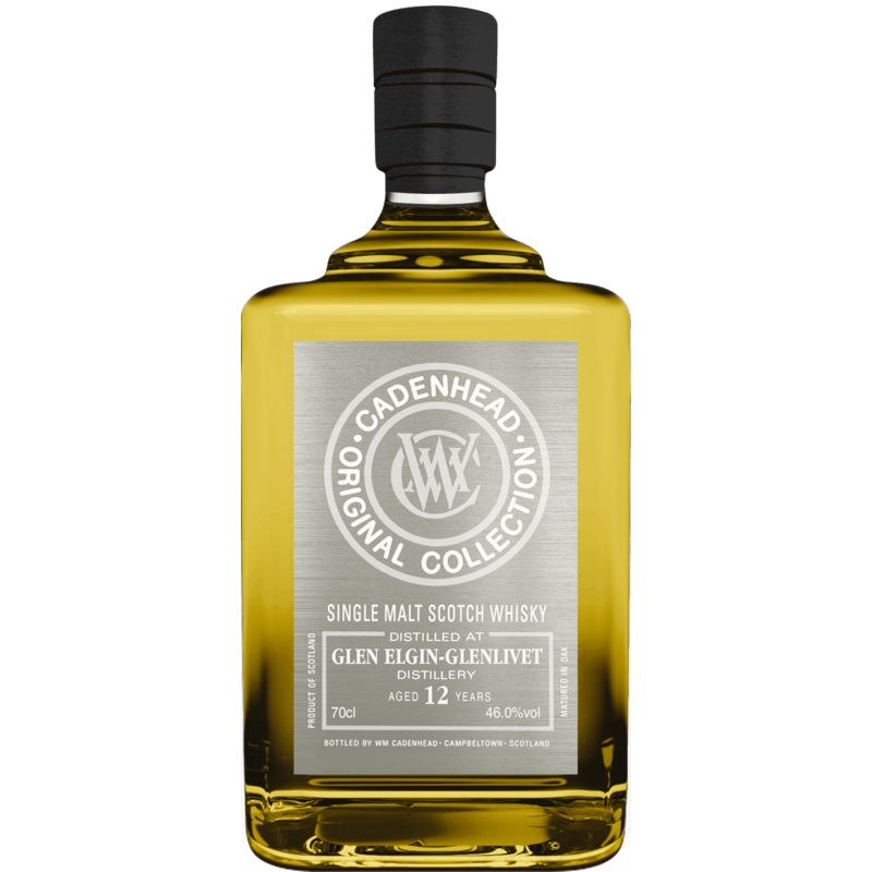 Cadenheads Glen Elgin-Glenlivet 12 Year Old Single Malt Scotch Whisky