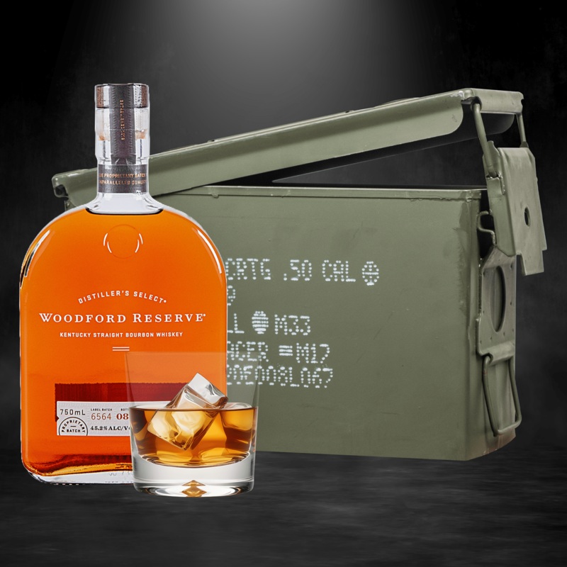 Woodford Reserve Ammo Can Gift Set