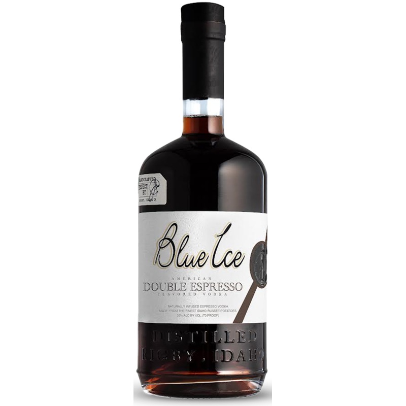 Blue Ice Vodka Double Espresso 1L 1l Bottle