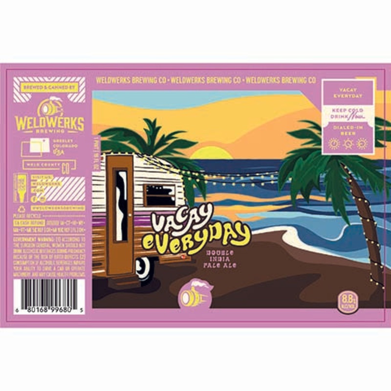 Weldwerks Vacay Everyday DIPA 16OZ SINGLE CAN